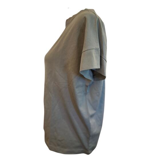 Handvaerk Blue Cotton Boxy Tee, Size Small, Women's, NWOT, Luxury - Picture 4 of 7